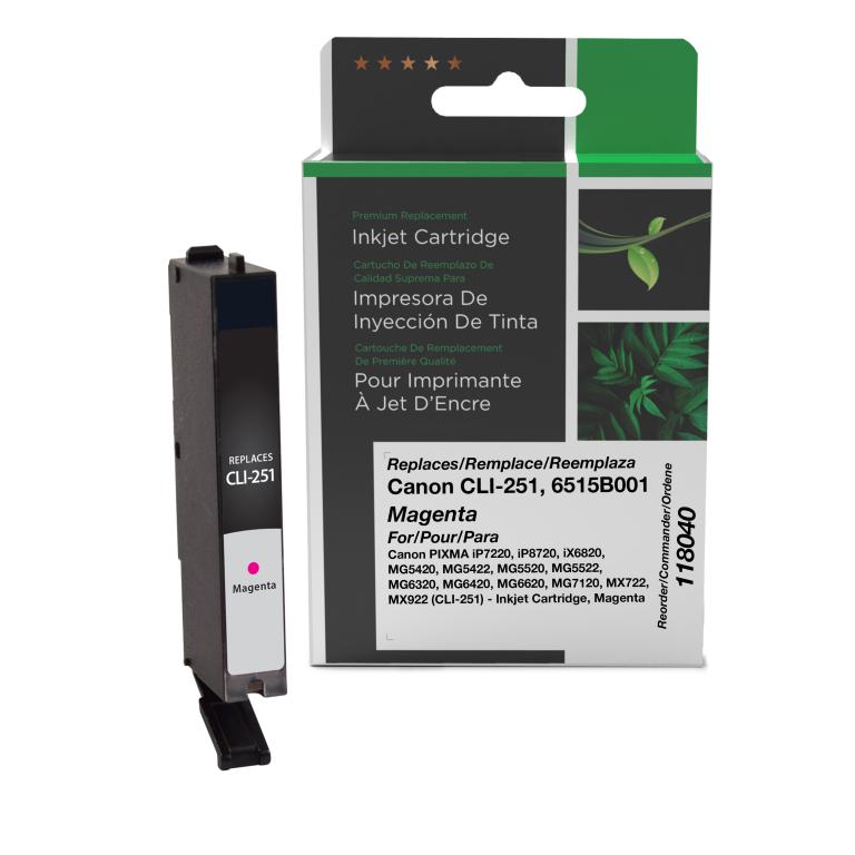 Magenta Ink Cartridge for Canon CLI-251 (6515B001)