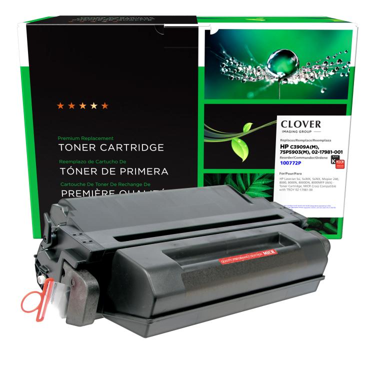 MICR Toner Cartridge for HP C3909A, TROY 02-17981-001
