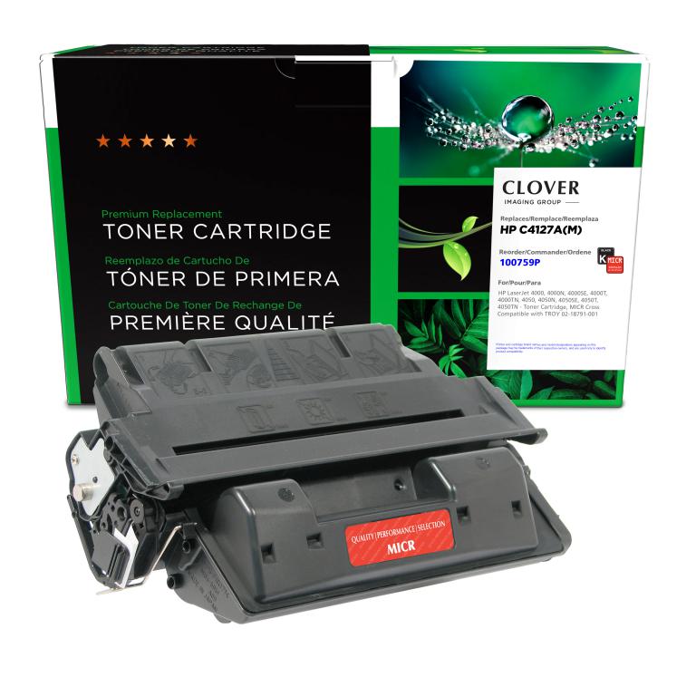 MICR Toner Cartridge for HP C4127A, TROY 02-18791-001