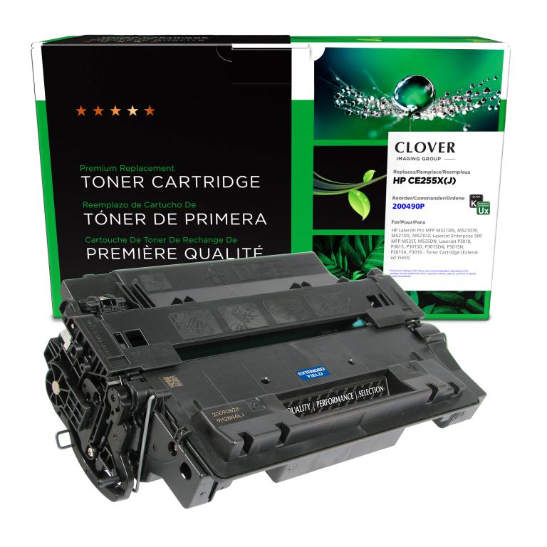 Extended Yield Toner Cartridge for HP CE255X