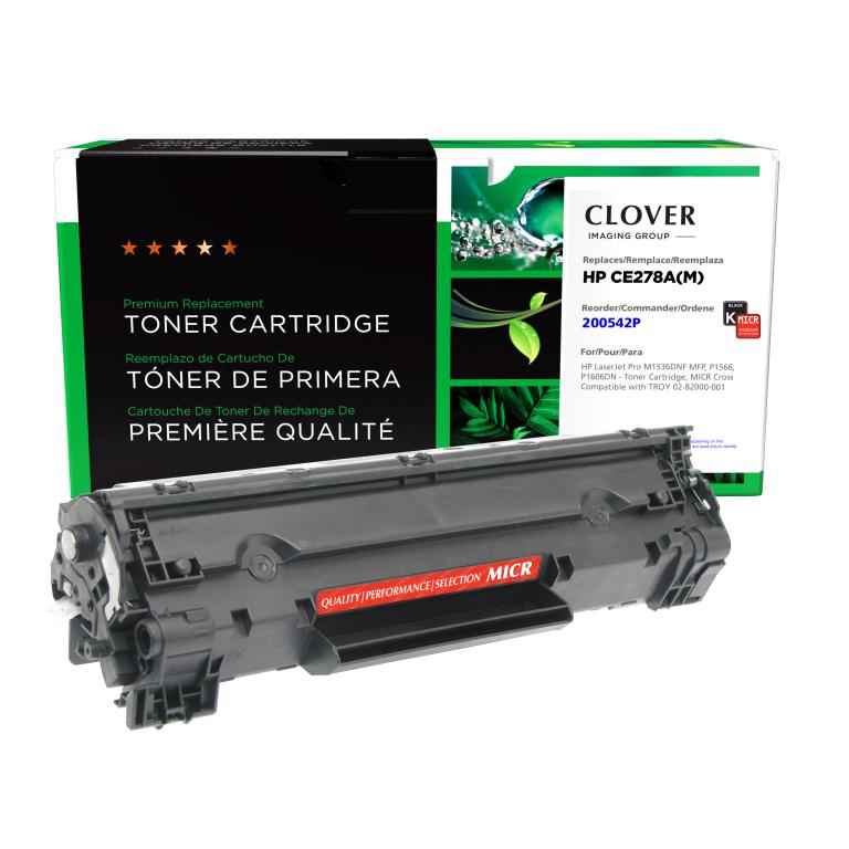 MICR Toner Cartridge for HP CE278A, TROY 02-82000-001