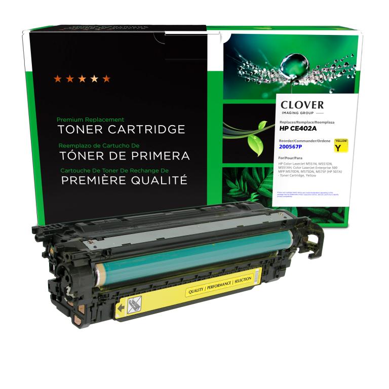 Yellow Toner Cartridge for HP 507A (CE402A)