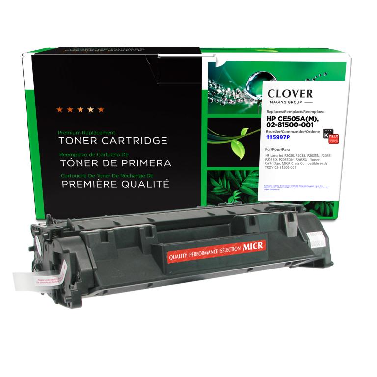 MICR Toner Cartridge for HP CE505A, TROY 02-81500-001