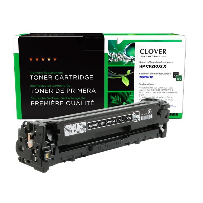 Extended Yield Black Toner Cartridge for HP CF210X