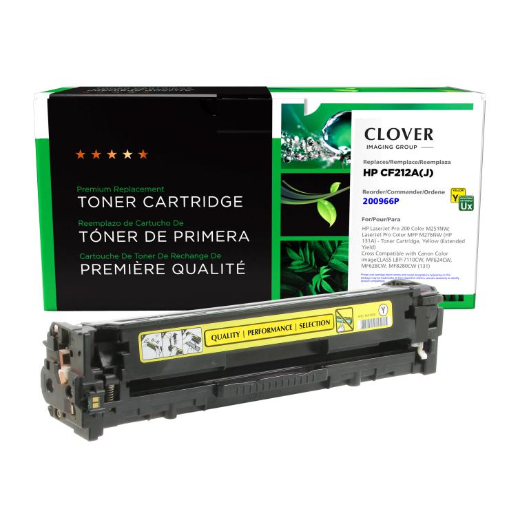Extended Yield Yellow Toner Cartridge for HP CF212A