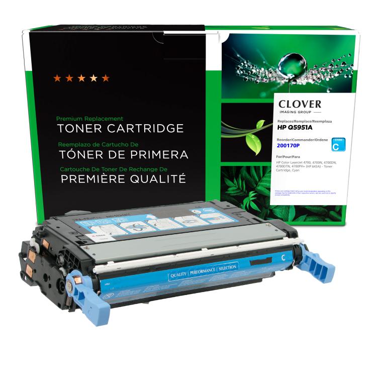 Cyan Toner Cartridge for HP 643A (Q5951A)