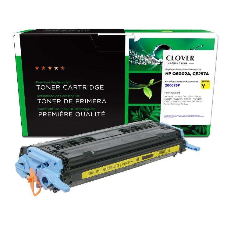 Yellow Toner Cartridge for HP 124A (Q6002A)