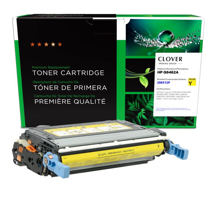 Yellow Toner Cartridge for HP 644A (Q6462A)