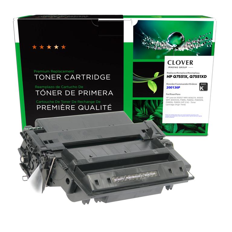 High Yield Toner Cartridge for HP 51X (Q7551X)