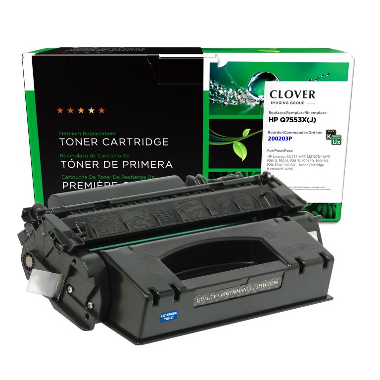 Extended Yield Toner Cartridge for HP Q7553X