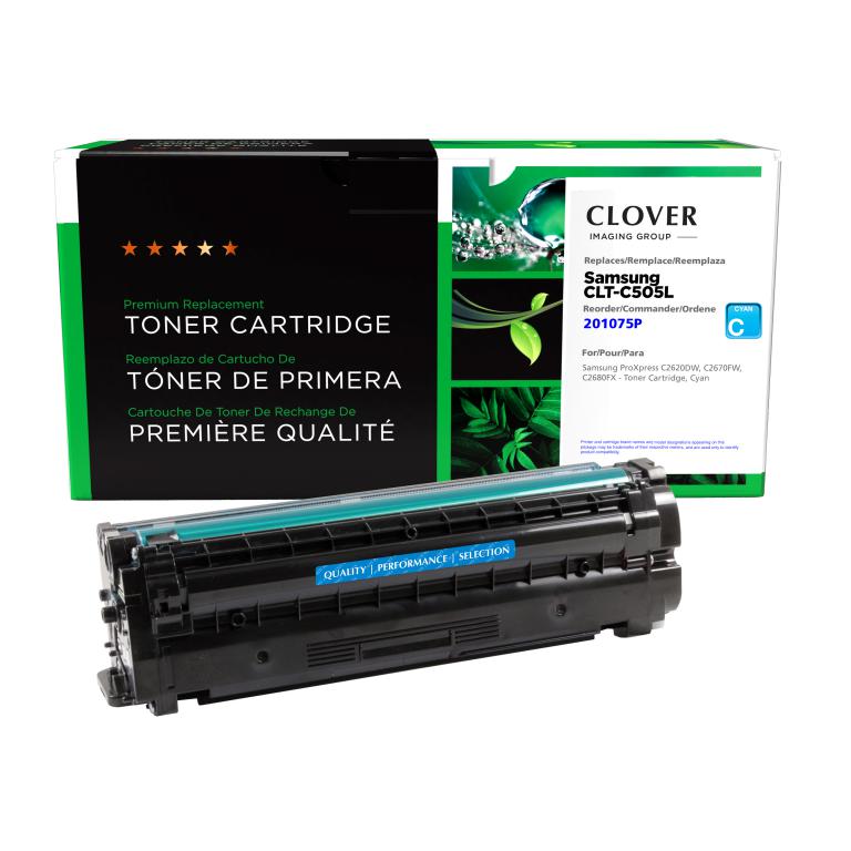 Cyan Toner Cartridge for Samsung CLT-C505L