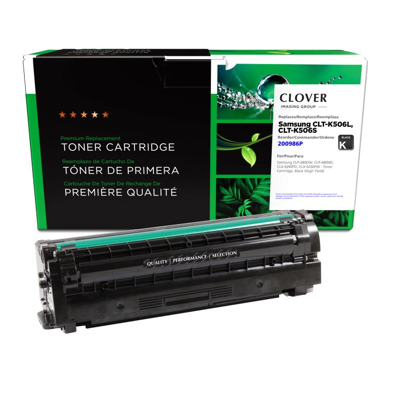 High Yield Black Toner Cartridge for Samsung CLT-K506L/CLT-K506S